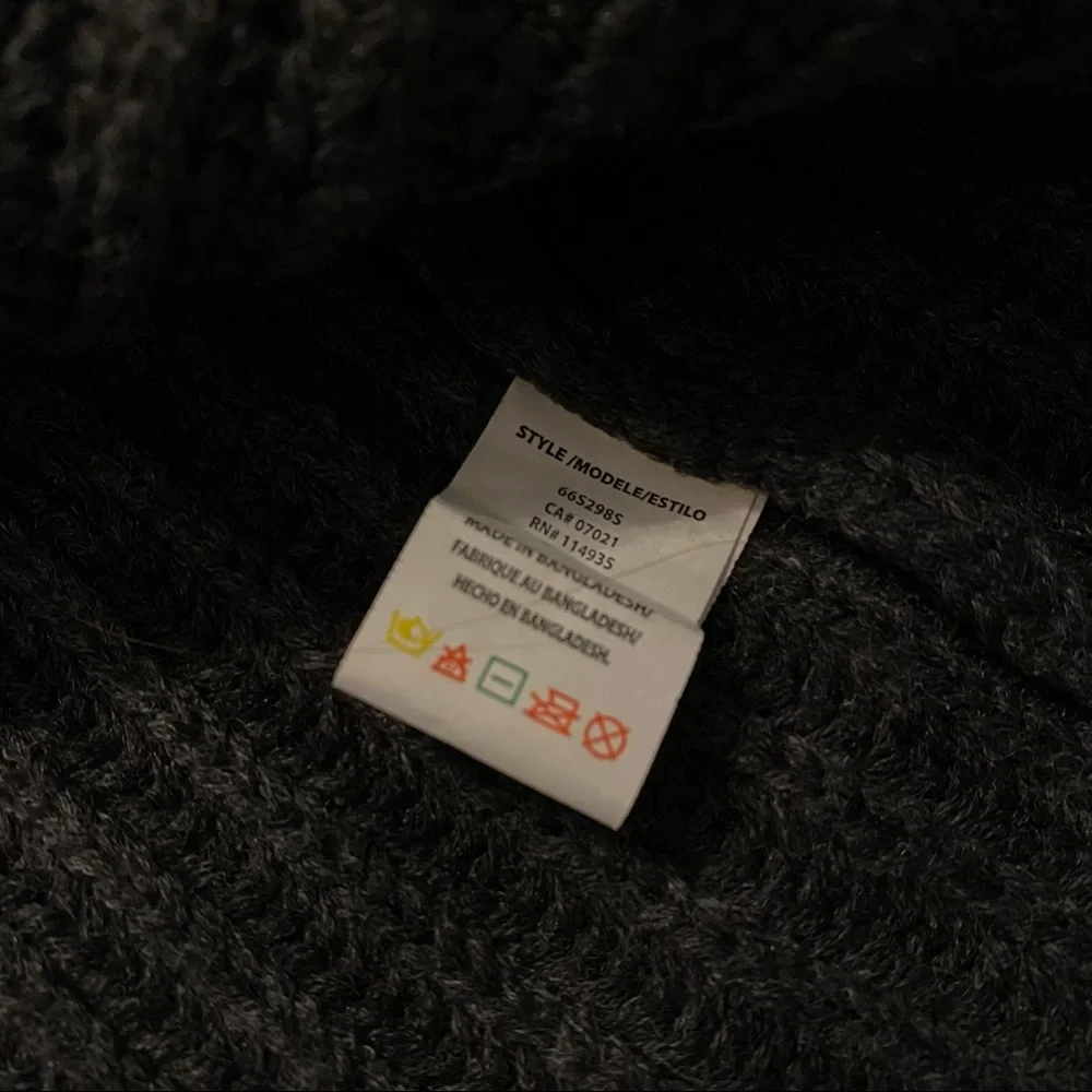 Taupe cable knit tunic - Picture 4 of 5